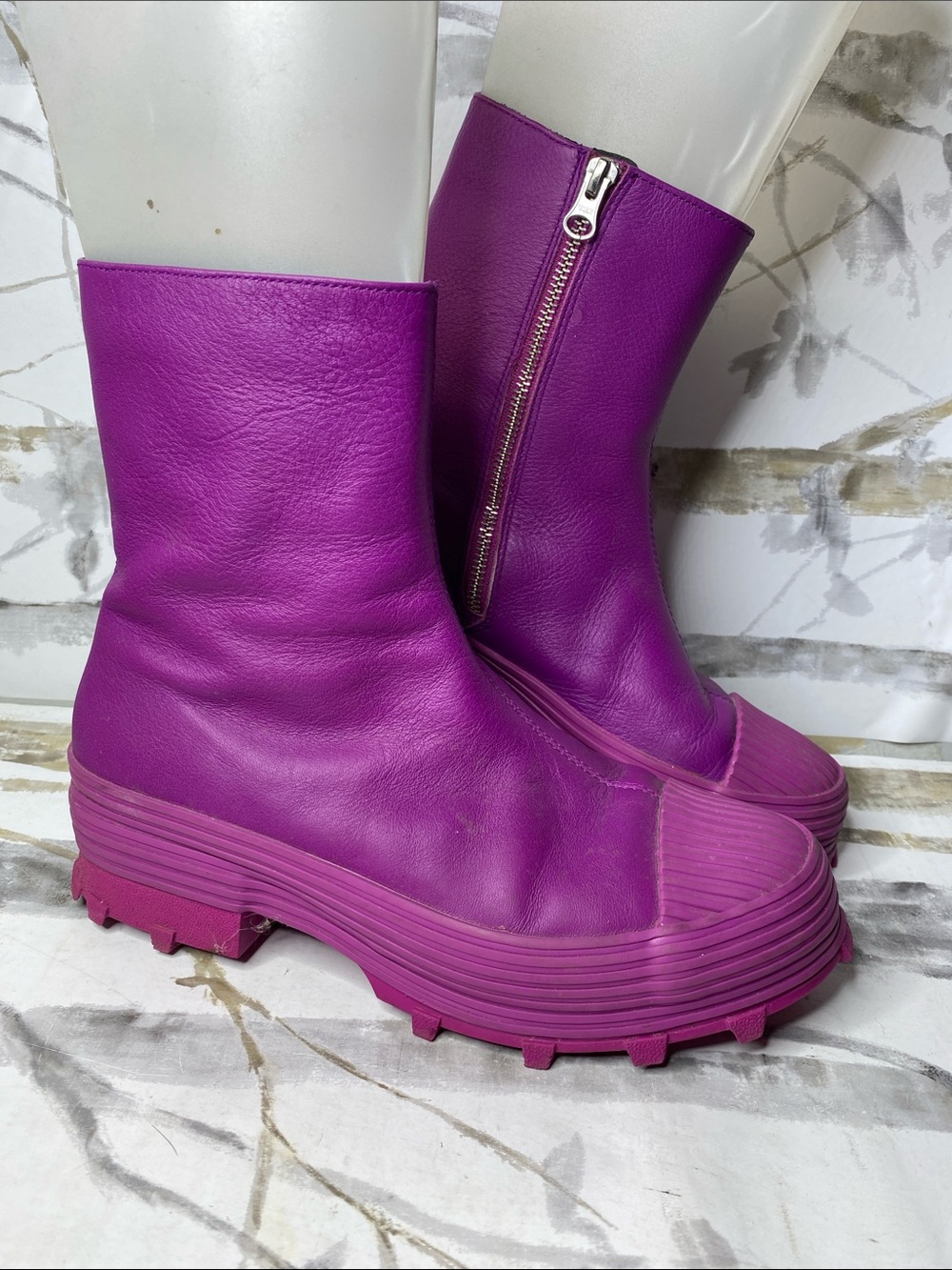 CamperLab Traktori Leather Ankle Boots